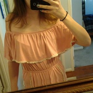 Off the shoulder romper